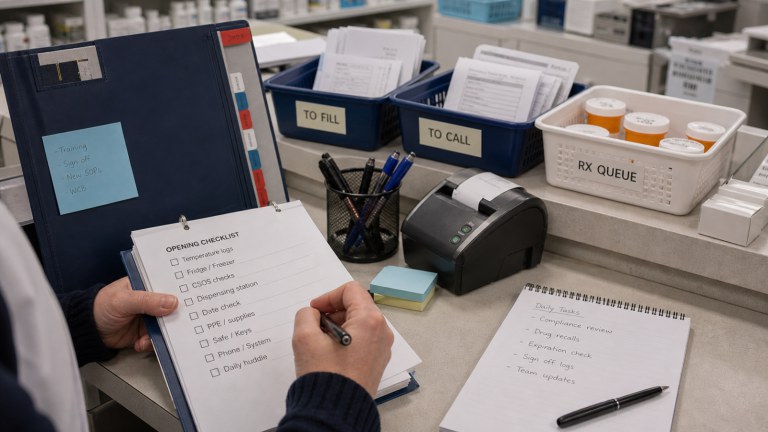 Practical compliance habits for independent pharmacy teams